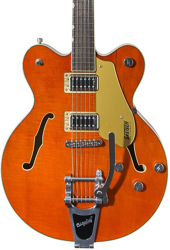 Gretsch G5622T Electromatic Center Block Double-Cut Electric Guitar - Orange Stain image 1