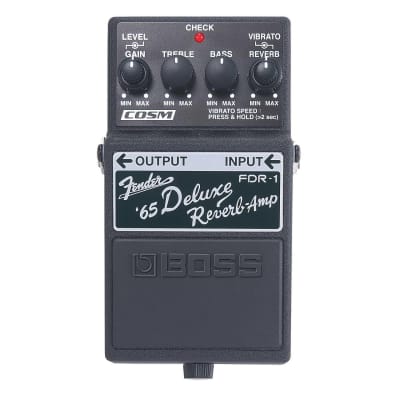 FDR-1 Fender '65 Deluxe Reverb boss ボス Boss FDR-1 Fender '65 Deluxe Reverb Amp Pedal | Reverb