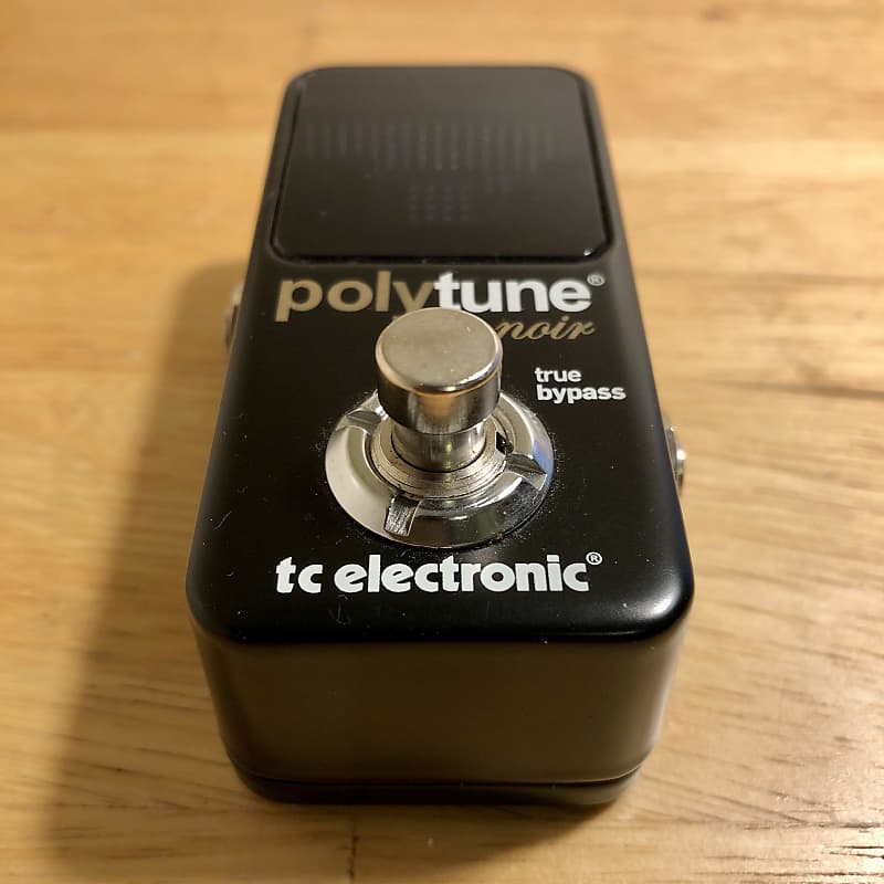 TC Electronic Polytune Noir Polyphonic Tuner Pedal | Reverb