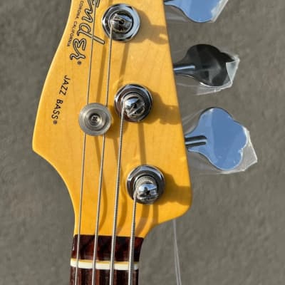 Fender American Professional II LEFTY 4-String Jazz Bass, Dark Night 9.6lbs image 6