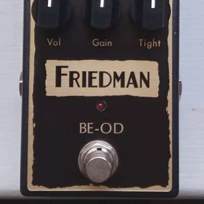 Friedman BE-OD Overdrive Pedal