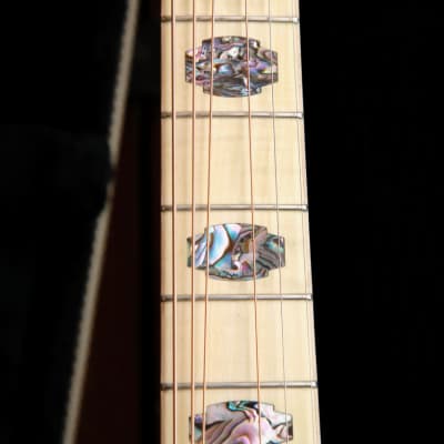 Cole Clark AN3EC-RDBLSB Redwood Blackwood Acoustic-Electric Guitar Pre-Owned image 4