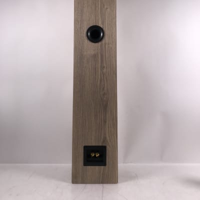 Elac Debut Reference DFR52 Tower Speaker (White/Oak) image 7