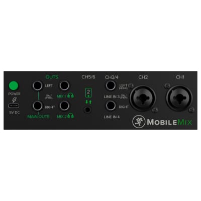 Mackie MobileMix 8-Channel USB Powered Mixer for Live Sound & Streaming image 8