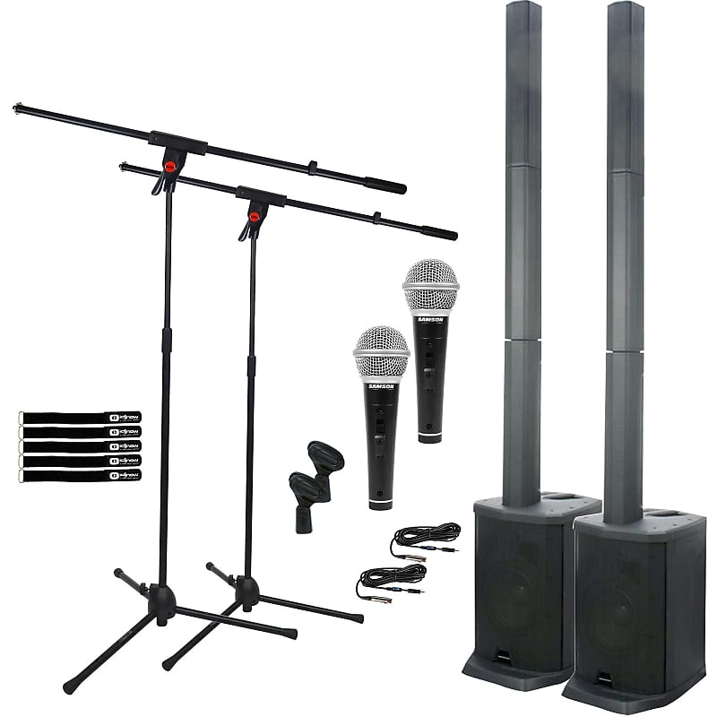American Audio APX CS8 Bluetooth Column DJ PA Gig Speaker Reverb