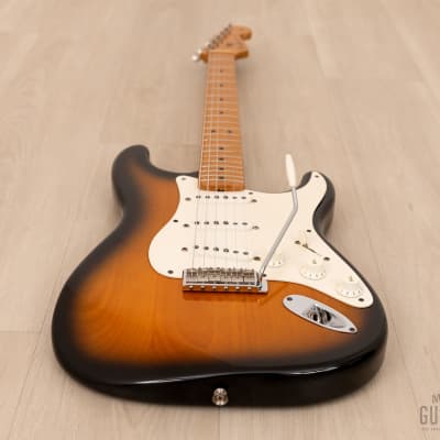 1994 Fender American Vintage '57 Stratocaster Sunburst Near-Mint w/ Hangtags, Case image 10