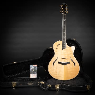 2007 Taylor T5-C1 Custom Maple - Flamed Natural | USA Thinline Hollowbody Hybrid Electric Acoustic Guitar | OHSC for sale