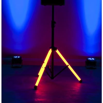 ADJ CSL-100 Color Stand LED Lighted Speaker Stand image 3
