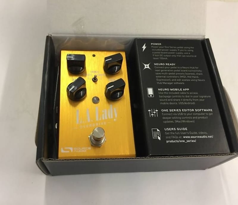Source Audio L.A. Lady Overdrive Pedal w/ Original box