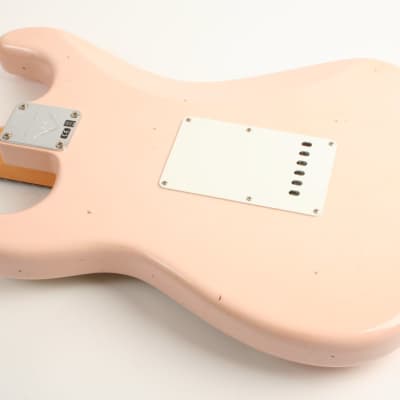 Fender Custom Shop Limited 1964 Stratocaster Journeyman Relic Super Faded Aged Shell Pink CZ567759 image 8