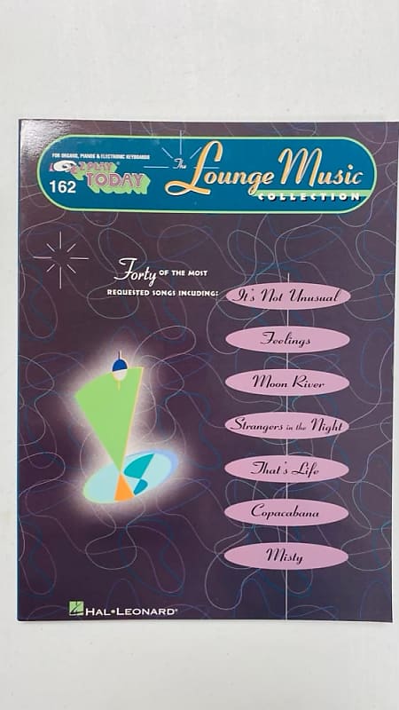 EZ Play 162 - The Lounge Music Collection - Piano Organ Vocal Book image 1