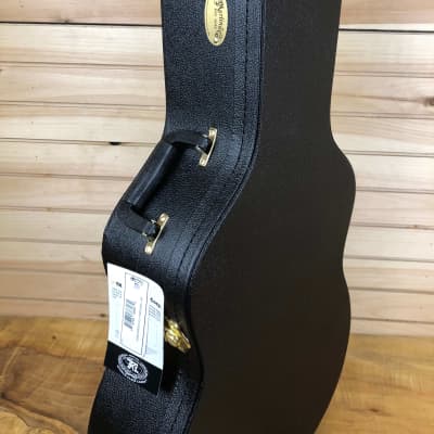 Martin Hardshell Plush Case for 000 Size Guitars - Black w/ Green Interior image 2