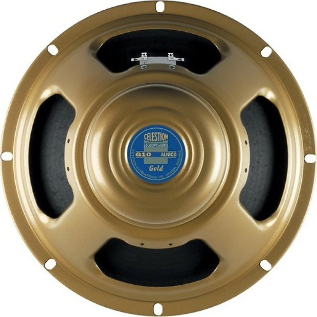 Celestion T5671 G10 Alnico Gold 40-Watt 8-Ohm 10" Speaker image 1