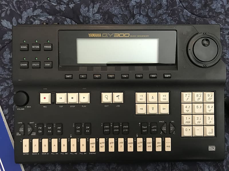 Yamaha QY300 1994 MIDI Sequencer+ Synth + Floppy Disk- Working perfect!