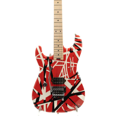 Used EVH Striped Series Left-Handed R/B/W - Red, Black, and White - Ser. EVH2110005 image 3