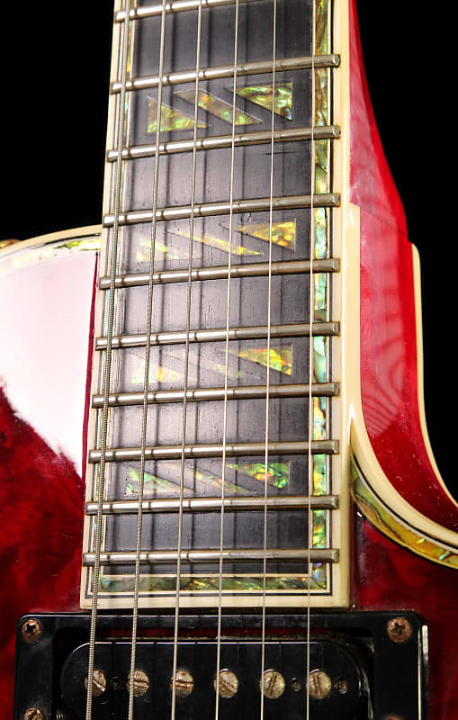 EDWARDS　E-LP117CTM　エドワーズ Edwards by ESP E-LP-117 CTM Transparent Red Quilt Top | Reverb