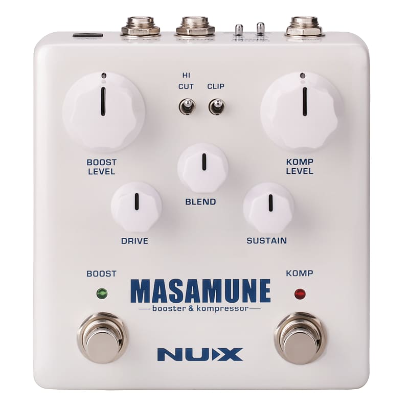 New NUX NBK-5 Masamune Boost & Compressor Guitar Effects Pedal image 1