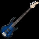 G&L Tribute M-2000 Bass Guitar in Blueburst Finish with FREE TASCAM