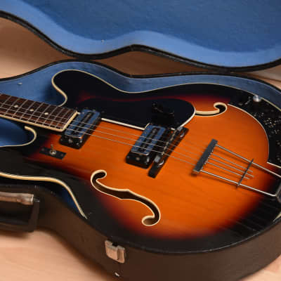Höfner 4572 II – 1969 German Vintage Semiacoustic Thinline Guitar / Gitarre for sale
