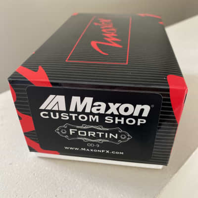 Maxon FAOD-9 Fortin Custom Shop hand signed 56/100 image 3