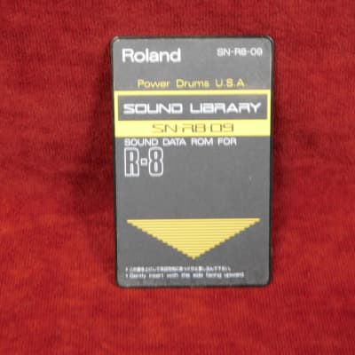 ☆Roland SOUND LIBRARY SN-R8-09 Power Drums USA☆OK!!☆MADE in