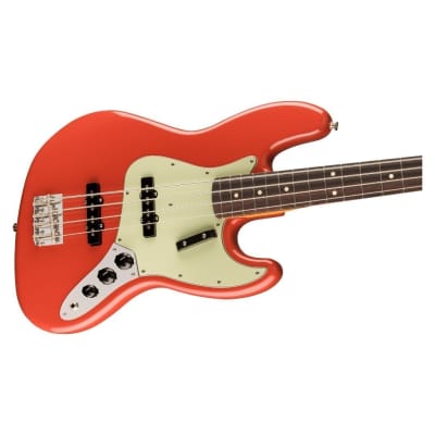 Fender Vintera II 60s Jazz Bass, Fiesta Red Bass Guitar image 3