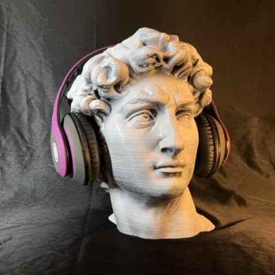 Michelangelo's David Headphone Stand! 