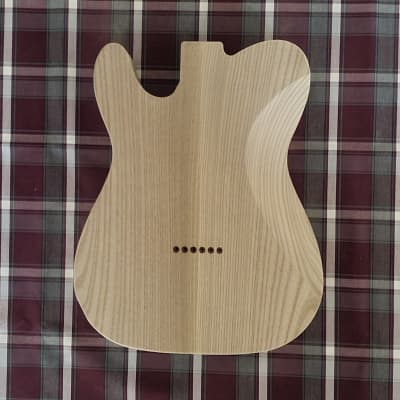 Woodtech Routing - 2 pc Catalpa - Arm & Belly Cut - Deluxe Telecaster Body - Unfinished image 2