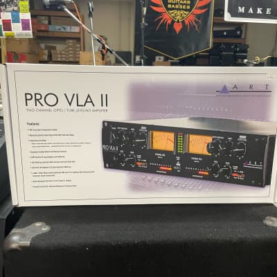 PRO VLA II 2チャンネル オーディオコンプレッサー Amazon | ART エー・アール・ティー コンプレッサー Pro VLA II