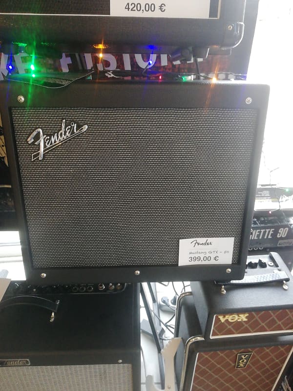 Fender Mustang GTX50 50Watt 1x12" Digital Modeling Guitar Reverb