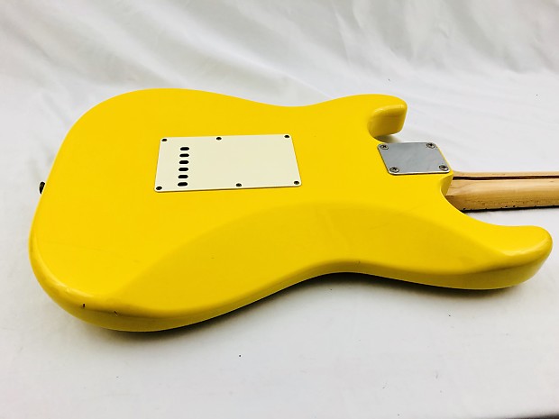 Fender Stratocaster ST-43 Japan MIJ 1993, Rebel Yellow | Reverb Fender Stratocaster ST-43 Japan MIJ 1993, Rebel Yellow | Reverb
