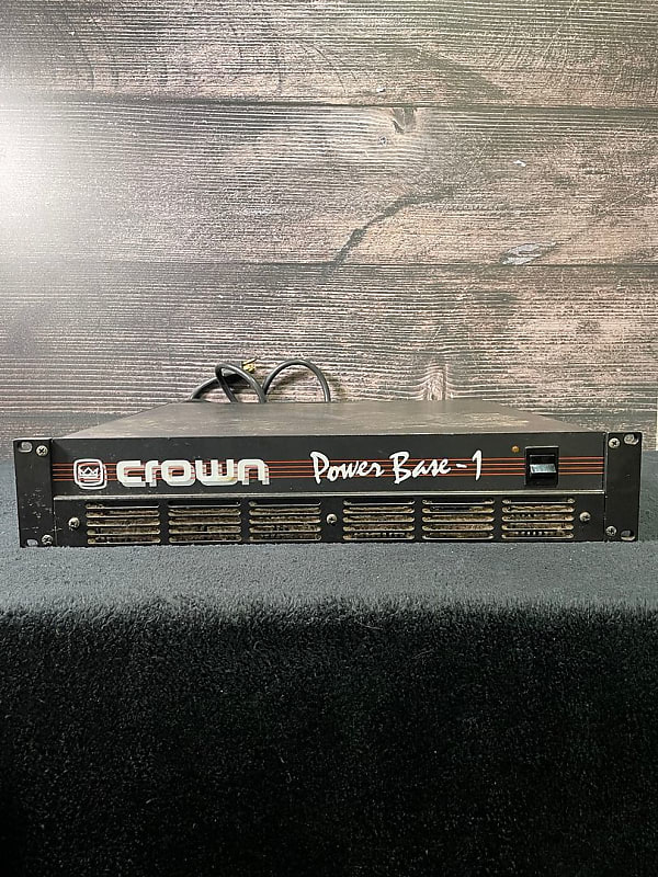 Crown Power Base 1 Power Amplifier (King of Prussia, PA) Reverb