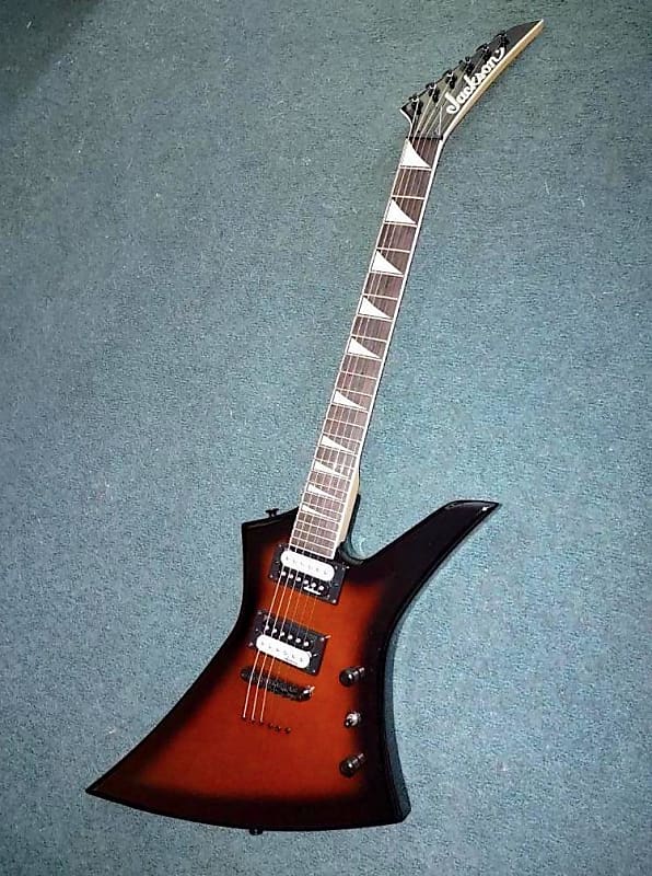 Jackson Kelly Explorer Guitar Viola Burst | Reverb