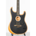 Fender Acoustasonic Stratocaster in Black with Gig Bag