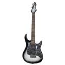 Peavey Raptor® Custom Electric Guitar with Single Coil Pickups and Tremolo - Silverburst