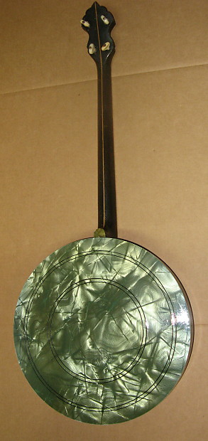 Green mother of pearl banjo deals