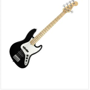 Fender American Standard Jazz V 5-String Bass, Black, New, 2015 image 1