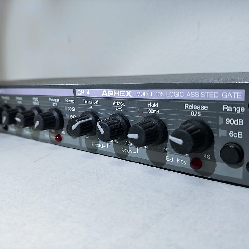 レア 美品 Aphex 105 Logic Assisted Gate Aphex 105, Logic Assisted 4 Ch Noise Gate, Vintage Rack | eBay