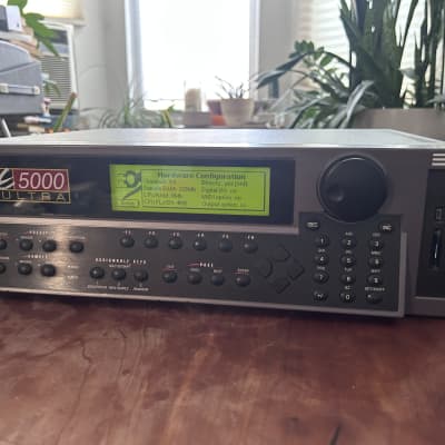 E-MU Systems E5000 Ultra Rack mount 64-Voice Polyphonic Sampler (1999) - with 128GB ZuluSCSI, 128GB Internal SSD, 128MB Sound Memory