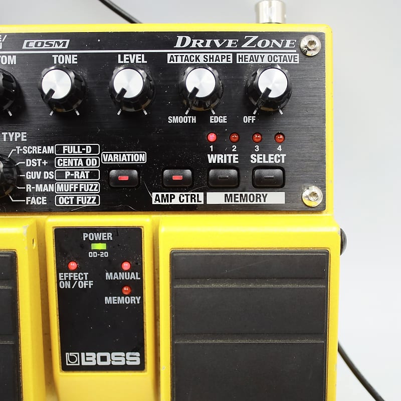 Boss OD-20 Overdrive / Distortion Guitar Effect Pedal