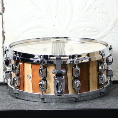 Tama Starclassic Performer Snare Drum 14X5.5in - Caramel Aurora image 2