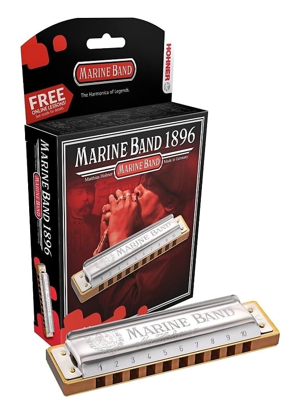 Hohner Marine Band Harmonica 1896BX Minor C# SHARP / Minor Db
