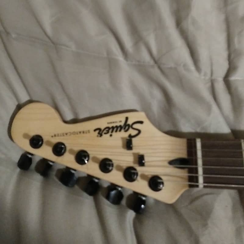 Squier P90 Stratocaster Sunburst | Reverb
