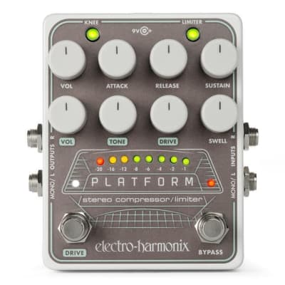 Electro-Harmonix Platform Stereo Compressor/Limiter Effect Pedal for sale