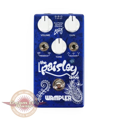 Wampler Paisley Drive Overdrive Pedal image 1