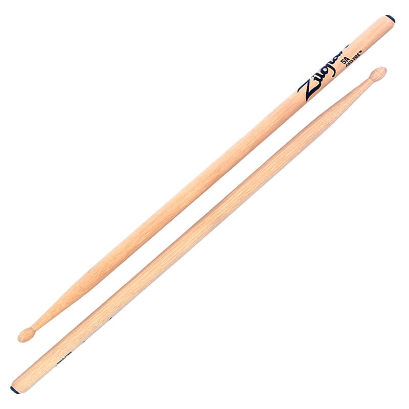 Zildjian 5AWA Anti-Vibe 5A Wood Tip Drum Sticks image 1