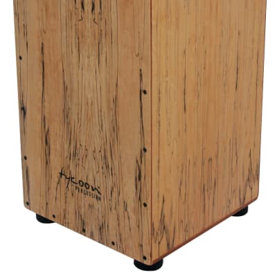 Tycoon Percussion Legacy Series Spalted Maple Cajon image 1