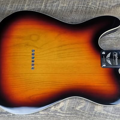 MyDream Partcaster Custom Built - Thinline Sunburst Lollar FB Freeway image 8