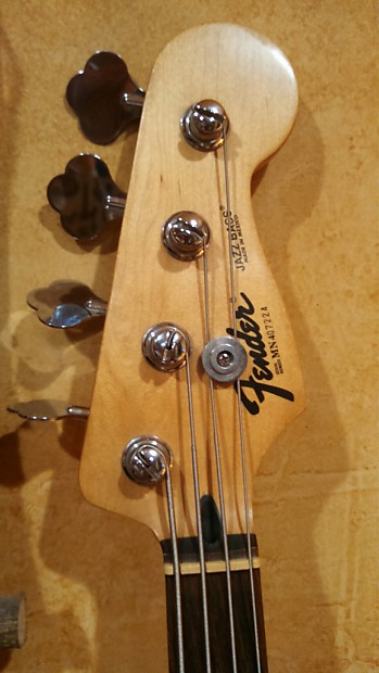 Fender Jazz Bass J4 1994 Black MIM Mexico Rare Model | Reverb