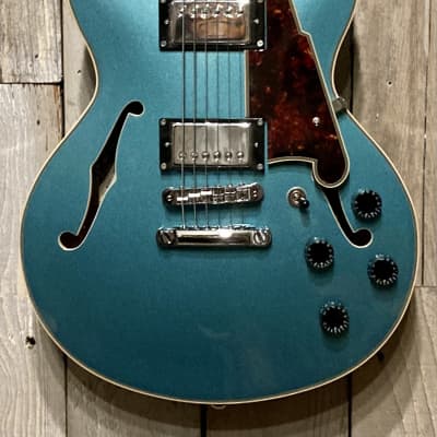 New D'Angelico Premier Mini DC Ocean Turquoise, With Extras, Support Small Business and Buy Here! image 4
